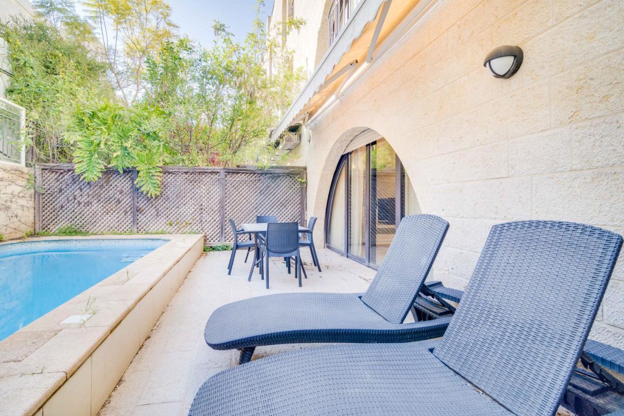 Mamilla Pool - David'S Village - Jerusalem-Rent Exteriör bild
